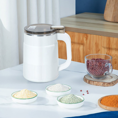 Electric Grain Mill with Adjustable Grind Settings and Powerful Motor