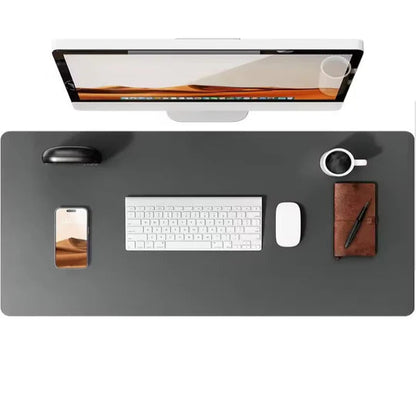 PU Leather Desk Protector, Waterproof Non-Slip Mat