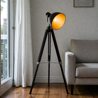Domo Adjustable Tripod Floor Lamp, 42.5" – 59.8"