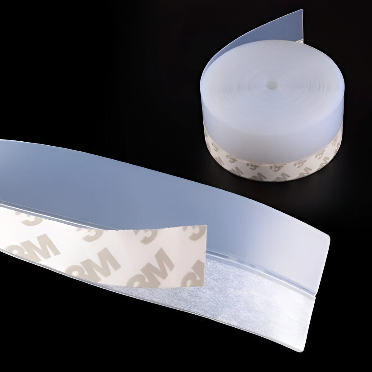 Silicone Door Seal Strip with Adhesive Backing and Insect Barrier, 5 Meters