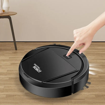 Robot Vacuum Cleaner with Quiet Operation and Fine Particle Filtration for Hard Floors