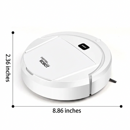Robot Vacuum Cleaner with Quiet Operation and Fine Particle Filtration for Hard Floors