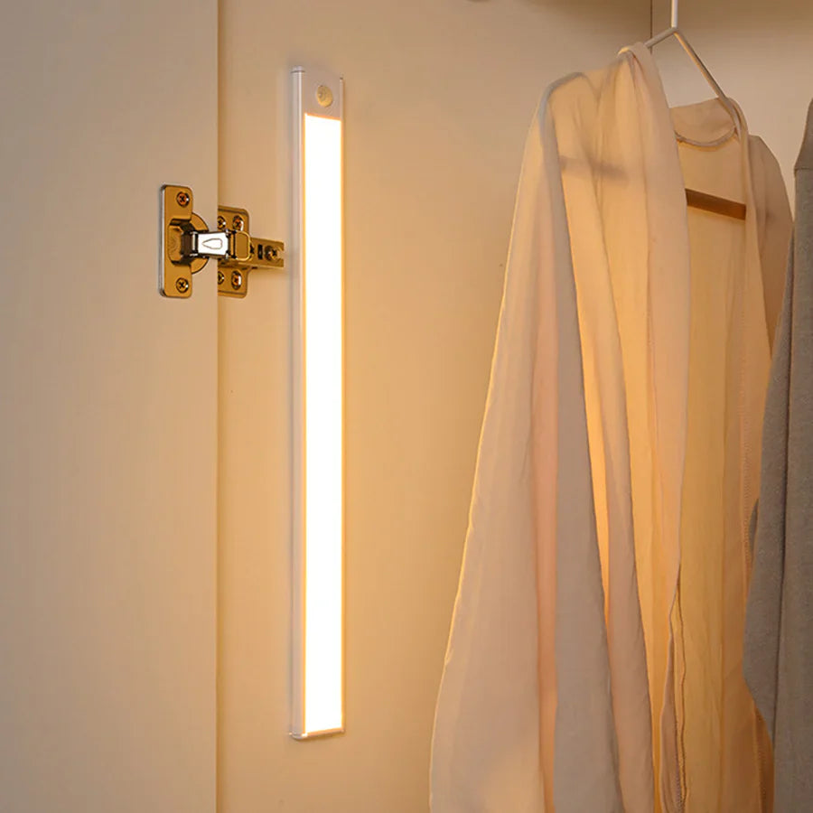 Slim Motion Sensor Light with Adjustable Color Temperature and Magnetic Mount