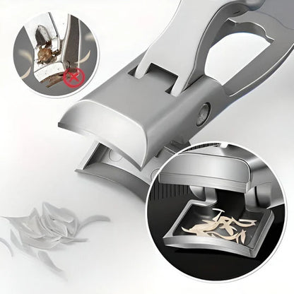 Travel Nail Clipper – Stainless Steel, Non-Slip Handle