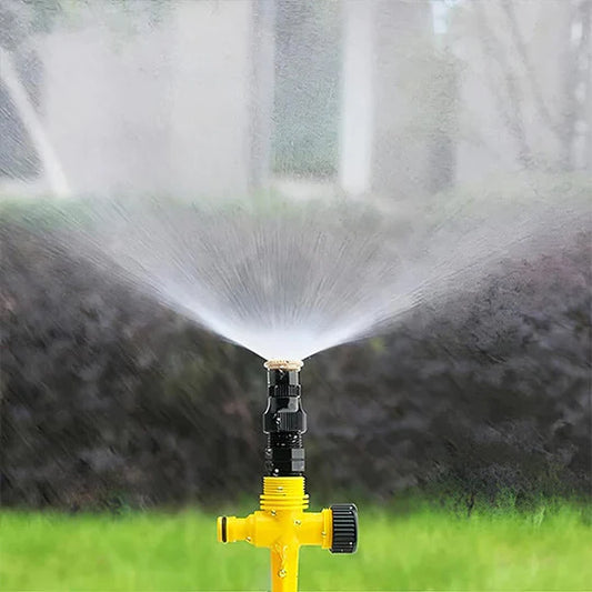 360° Rotating Garden Lawn Sprinkler with Adjustable Spray