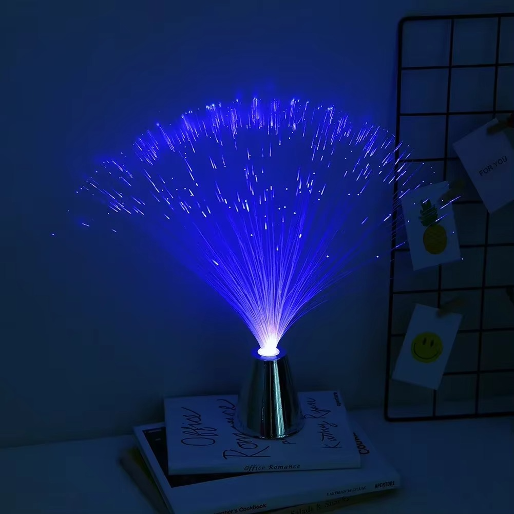 Fiber Optic Starlight Lamp with Seven Color Modes and LED Technology
