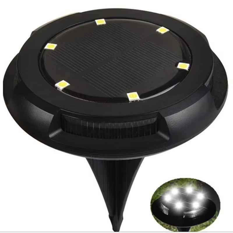 Solar Color-Changing Ground Lights with Automatic Sensor and Waterproof Design
