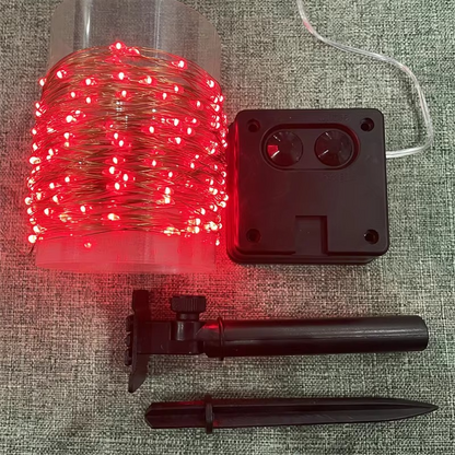 Solar LED Garden Lights with Flexible Copper Wire and Automatic Sensor
