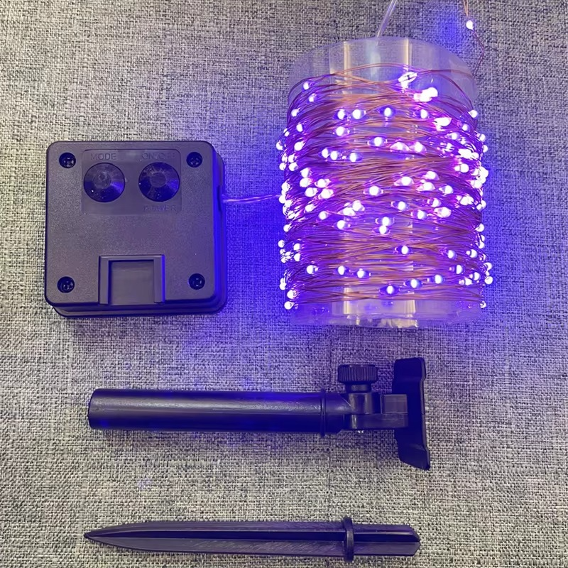 Solar LED Garden Lights with Flexible Copper Wire and Automatic Sensor