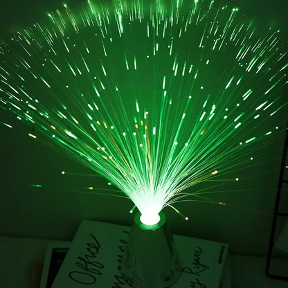 Fiber Optic Starlight Lamp with Seven Color Modes and LED Technology