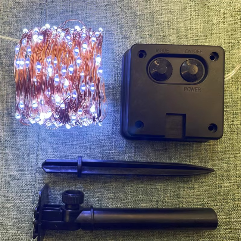 Solar LED Garden Lights with Flexible Copper Wire and Automatic Sensor