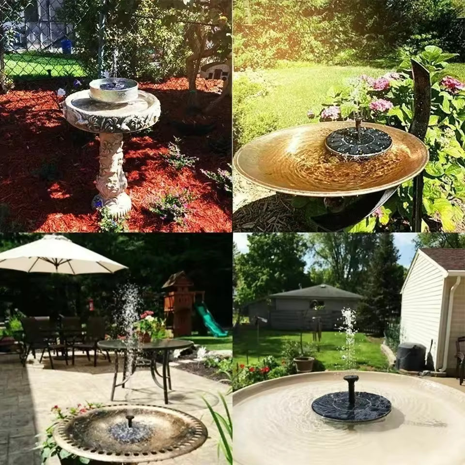 Mini Solar Water Fountain for Garden