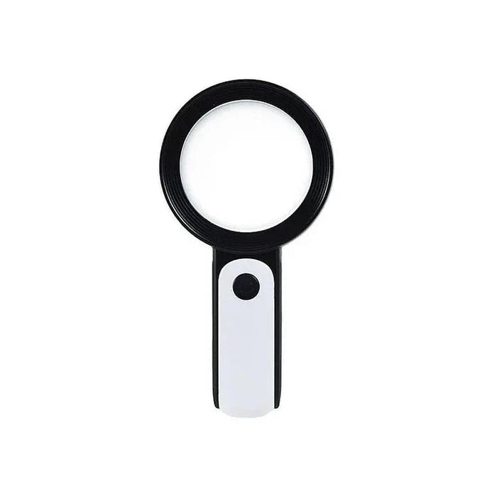 LED Magnifying Glass 30X with 18 Built-in Lights and Adjustable Modes