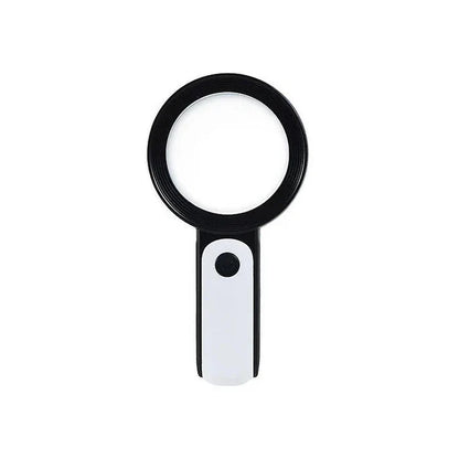 LED Magnifying Glass 30X with 18 Built-in Lights and Adjustable Modes
