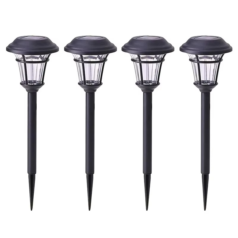 Solar Pathway Ground Light with Automatic Dusk-to-Dawn Sensor and Waterproof Design