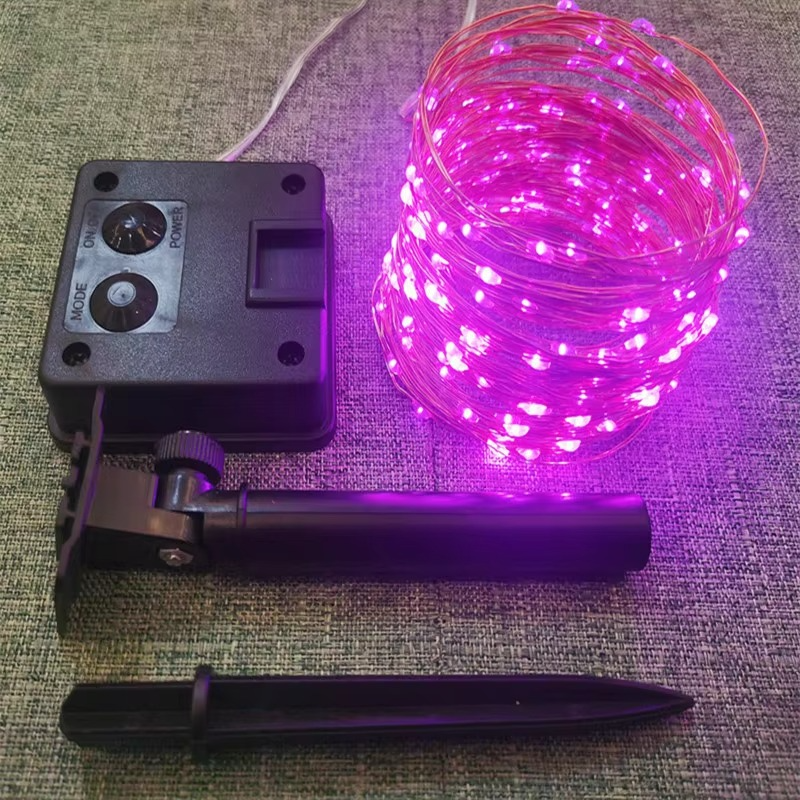 Solar LED Garden Lights with Flexible Copper Wire and Automatic Sensor