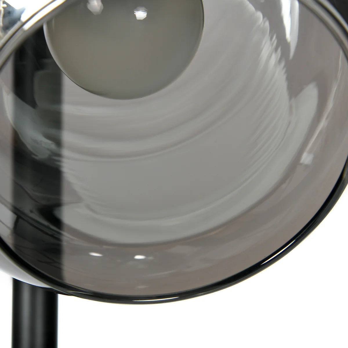 Bellro 3-Light Floor Lamp with Adjustable Glass Shades, 63.8"