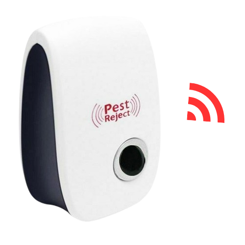 Ultrasonic Pest Repeller with Automatic Frequency Switching for Indoor and Outdoor Use, 800 Sq Ft Coverage