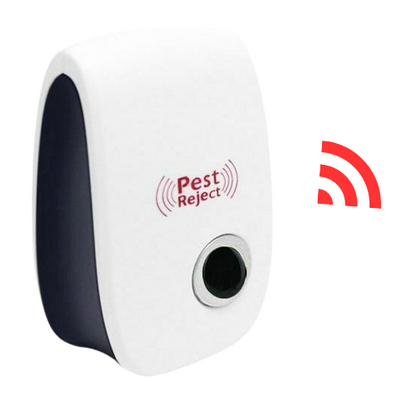 Ultrasonic Pest Repeller with Automatic Frequency Switching for Indoor and Outdoor Use, 800 Sq Ft Coverage