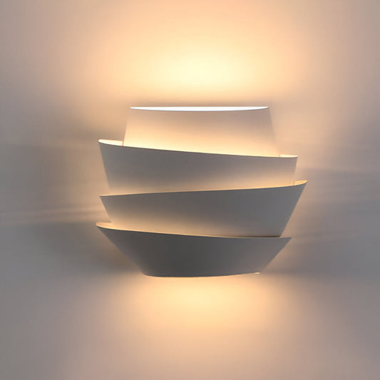 Dual-Head Iron Wall Lamp with E27 LED Sockets and Warm Light