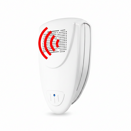 Ultrasonic Pest Repeller with 215 Sq Ft Coverage and Chemical-Free Technology