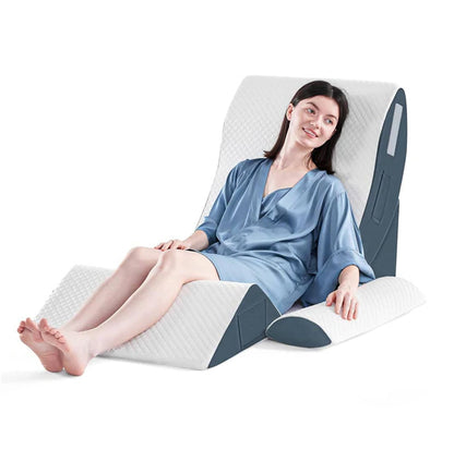 Adjustable Wedge Pillow, 4 piece with Memory Foam Support