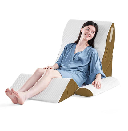 Adjustable Wedge Pillow, 4 piece with Memory Foam Support