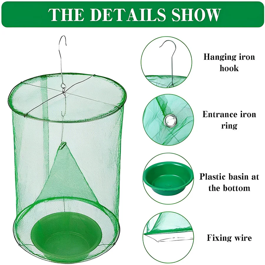 Stable Fly Trap with Natural Bait Packets