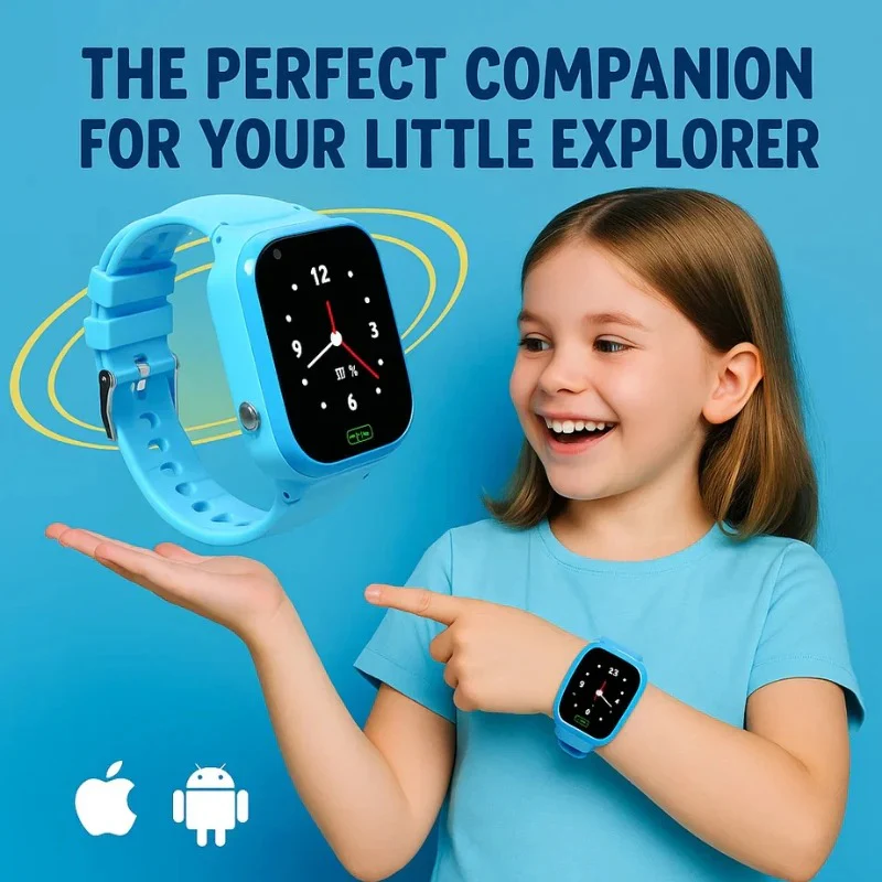 Kids Smart Watch, GPS Tracker Watch