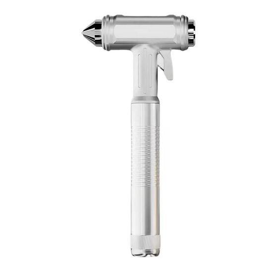 All Metal Car Safety Window Hammer Emergency Glass Breaker and Seat Belt Cutter