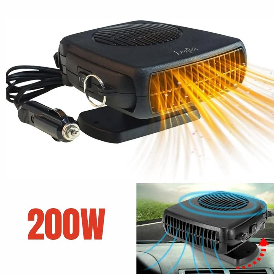 Car Heater, 12V Ceramic Car Fan Heater