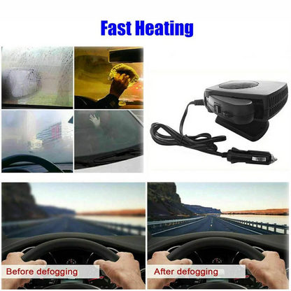 Car Heater, 12V Ceramic Car Fan Heater