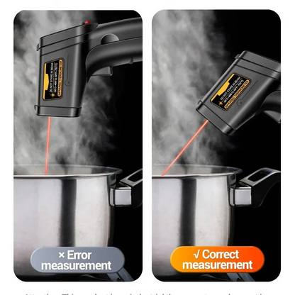 Infrared Laser Thermometer with Non-Contact Temperature