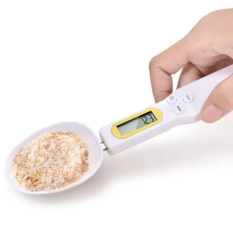 Digital Measuring Spoon Scale, 0.5 g to 500 g, LCD Display