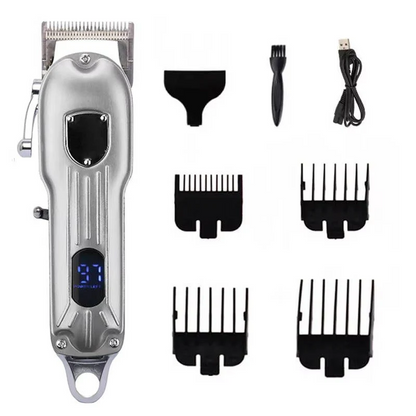 Rechargeable Dog Hair Clipper, All-Metal Design