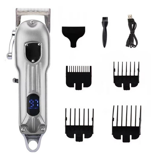 Rechargeable Dog Hair Clipper, All-Metal Design