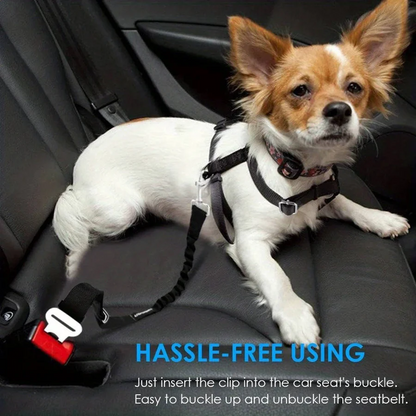 Adjustable Car Seatbelt Harness for Dogs