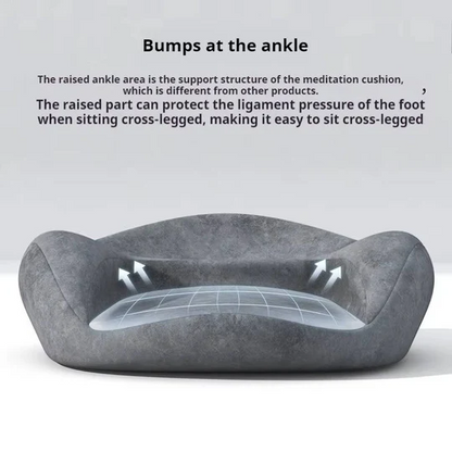 Round Meditation Cushion Floor Pillow for Yoga & Mindfulness