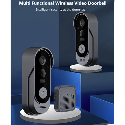Smart Video Doorbell with Motion Detection and Night Vision, Local Storage