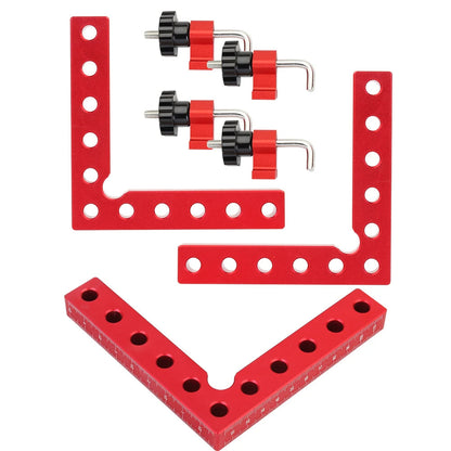 Wood Corner Clamp 90 Degree with Laser Markings and Aluminum Construction