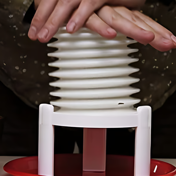 Boiled Egg Peeler with One-Step Shell Removal and Hand Protection