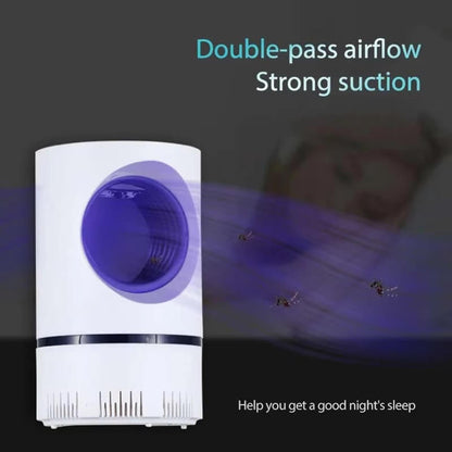 Silent UV Mosquito and Fly Trap with 6 LED Bulbs and Removable Collection Tray