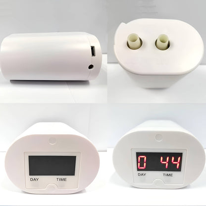 Rechargeable Plant Watering System with LCD Screen and 8-Pot Capacity, 120-Day Battery