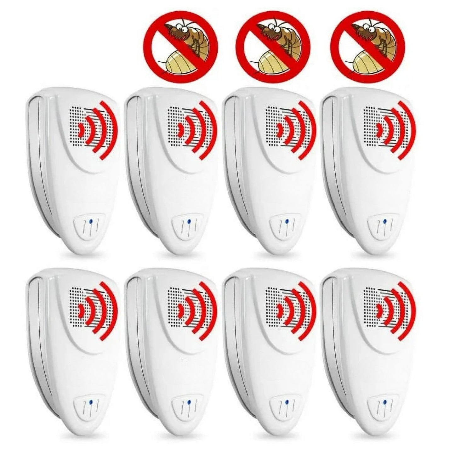 Ultrasonic Pest Repeller with 215 Sq Ft Coverage and Chemical-Free Technology