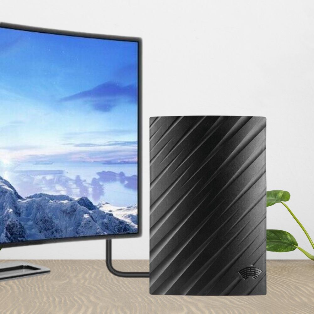 Indoor Digital Antenna with 600 Mile Reception and 4K Support