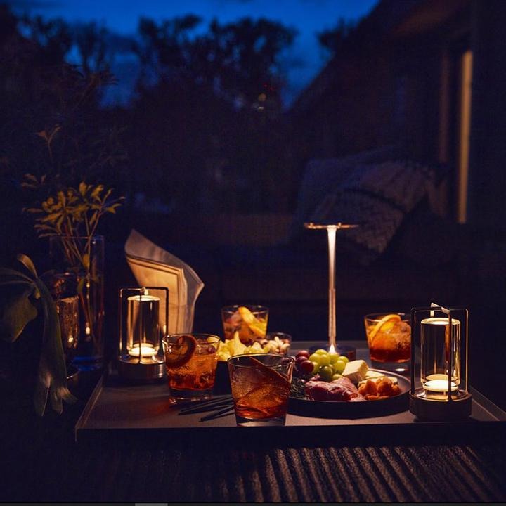 Portable Cordless Table Lamp Adjustable Light Intensity