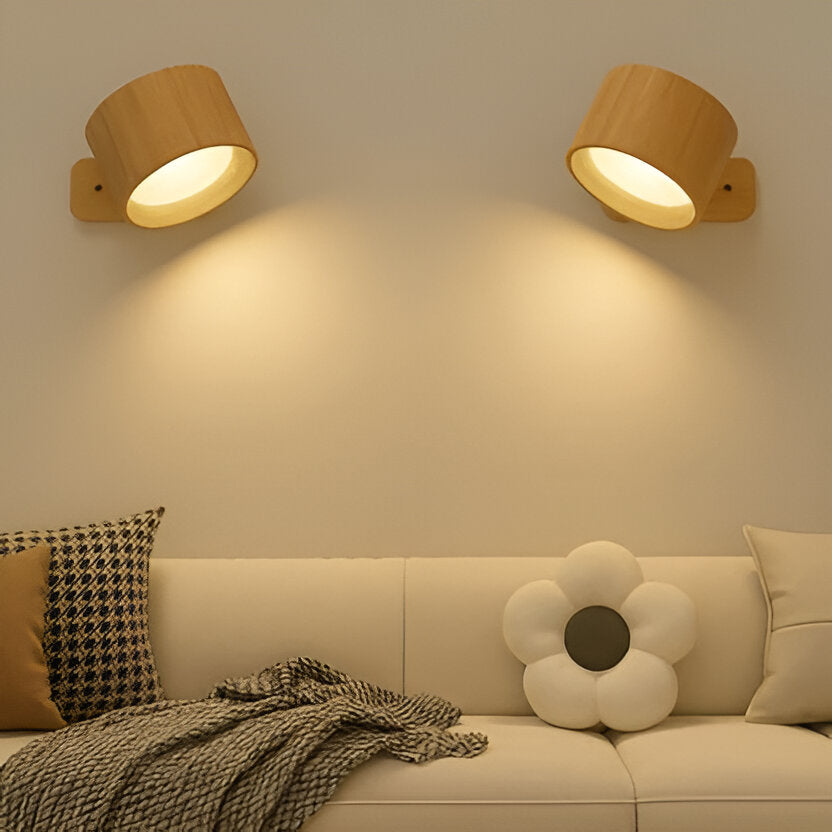Adjustable LED Wall Light with Touch Control and 3 Color Temperatures
