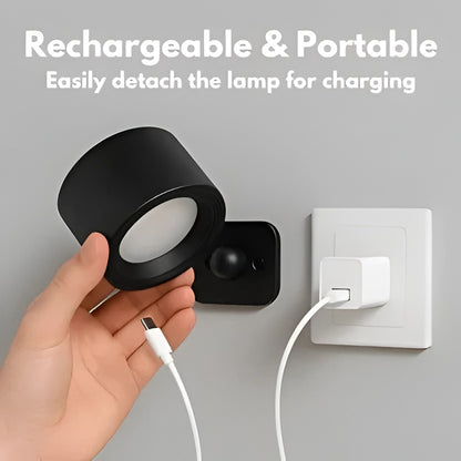 Adjustable LED Wall Light with Touch Control and 3 Color Temperatures