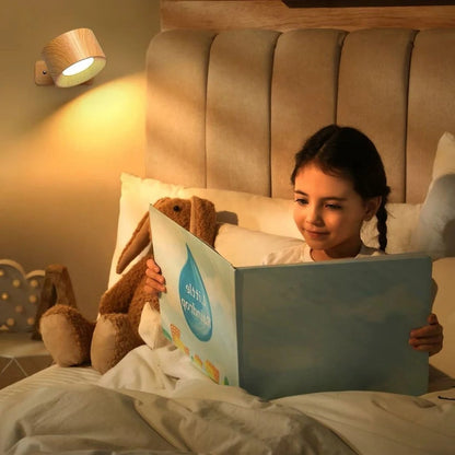 Adjustable LED Wall Light with Touch Control and 3 Color Temperatures