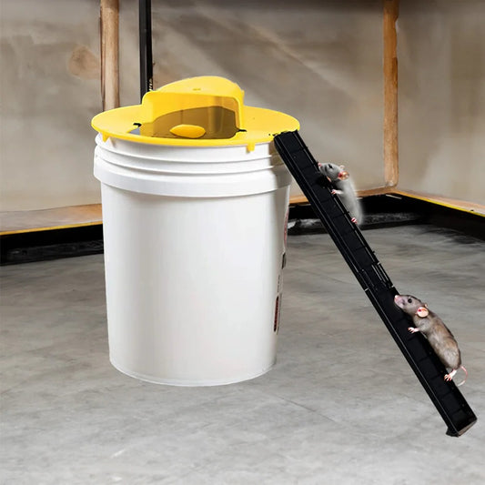 Reusable Humane Bucket Mouse Trap